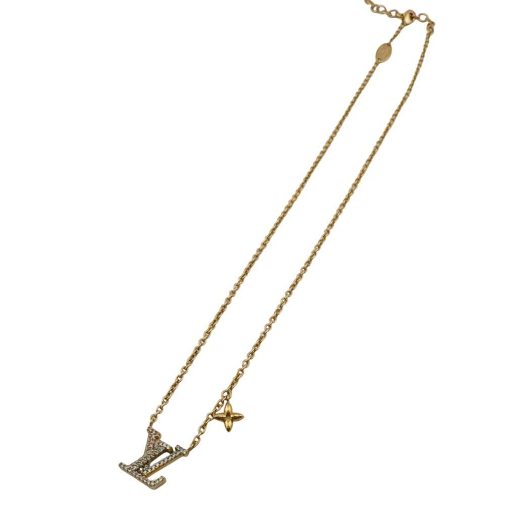 LOUIS VUITTON Gold Necklace - Picture 2 of 11